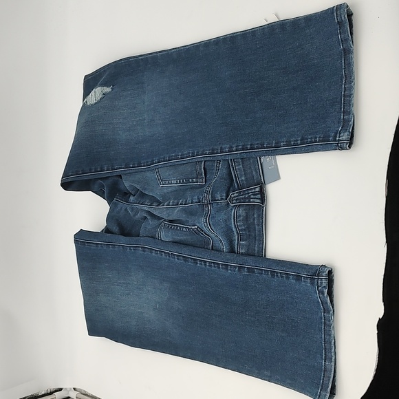 Democracy Ab Solution Jeans Distressed Size 4 Blue NWT - Picture 12 of 13